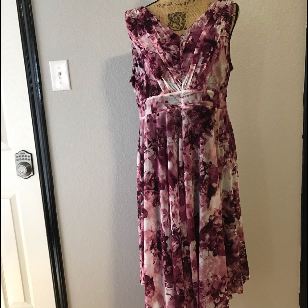 Simply Vera Vera Wang Purple Floral Print